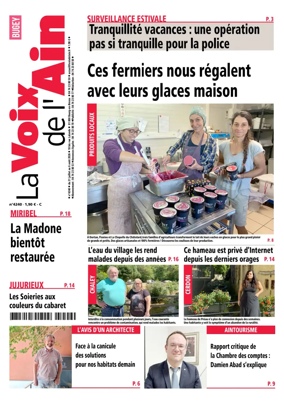 Cover of La Voix de l’Ain Amberieu en Bugey - Meximieux