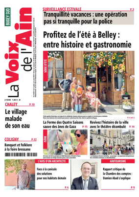 Cover of La Voix de l’Ain Belley