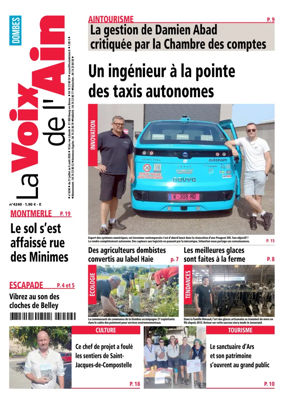 Cover of La Voix de l’Ain Dombes