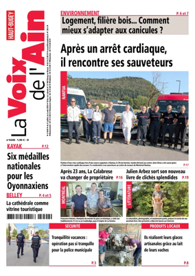 Cover of La Voix de l’Ain Oyonnax