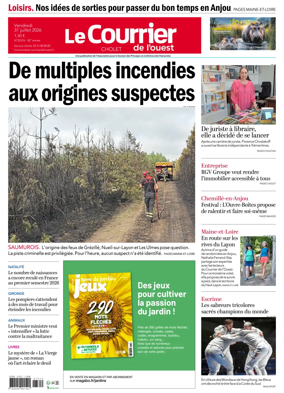 Cover of Le Courrier de l’Ouest (Cholet)