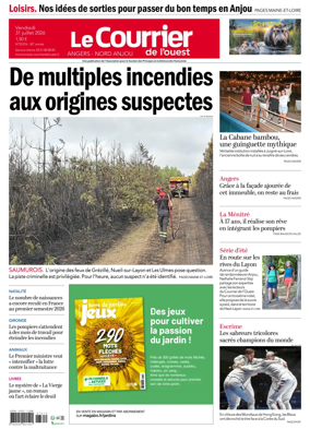 Cover of Le Courrier de l’Ouest (Nord Anjou)