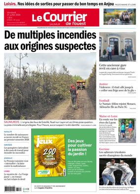 Cover of Le Courrier de l’Ouest (Saumur)