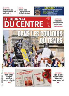 Cover of Le Journal du Centre