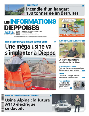 Cover of Les Informations Dieppoises