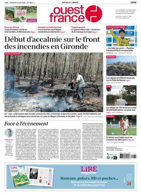 Cover of Ouest France (Orne)