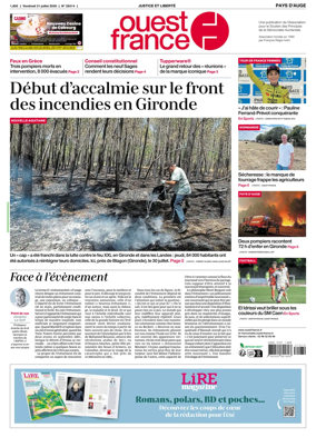 Cover of Ouest France (Pays d'Auge)
