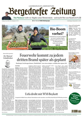 Cover of Bergedorfer Zeitung