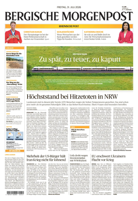 Cover of Bergische Morgenpost Wermelskirchen/Huckeswagen/Radevormwald