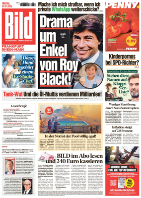 Cover of BILD Frankfurt