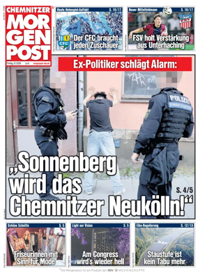 Cover of Chemnitzer Morgenpost