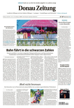 Cover of Donau Zeitung