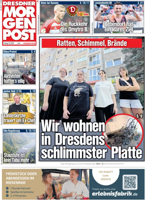 Cover of Dresdner Morgenpost