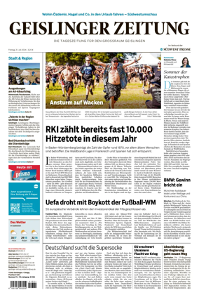 Cover of Geislinger Zeitung