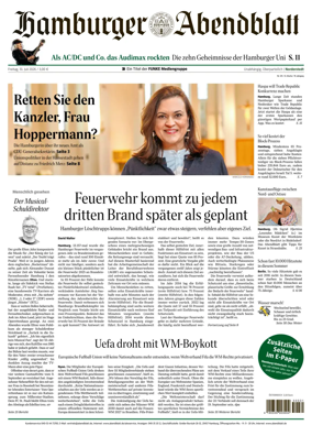 Cover of Hamburger Abendblatt (Norderstedt)