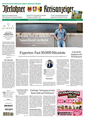 Cover of Iserlohner Kreisanzeiger und Zeitung (Iserlohn)