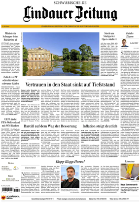 Cover of Lindauer Zeitung