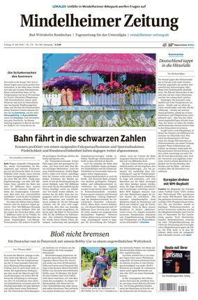 Cover of Mindelheimer Zeitung