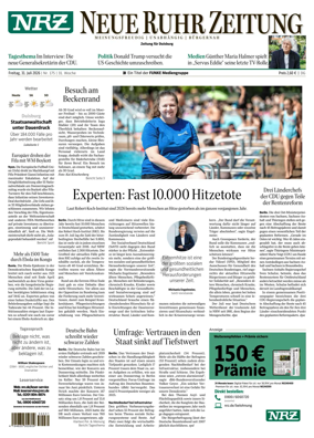 Cover of Neue Rhein Zeitung (Duisburg)