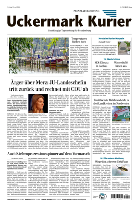 Cover of Prenzlauer Zeitung