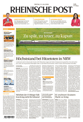 Cover of Rheinische Post Emmerich-Rees