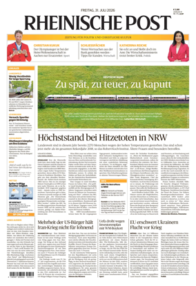 Cover of Rheinische Post Opladen