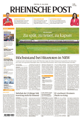 Cover of Rheinische Post Ratingen