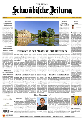 Cover of Schwabische Zeitung (Alb-Donau)