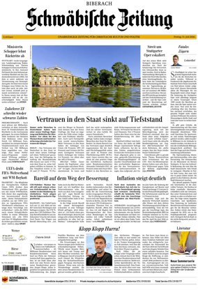 Cover of Schwabische Zeitung (Biberach)