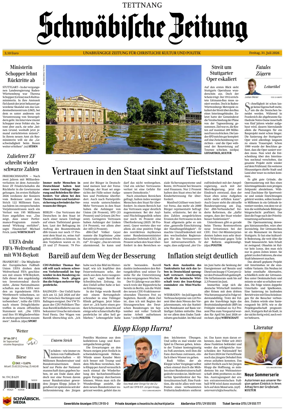 Cover of Schwabische Zeitung (Tettnang)