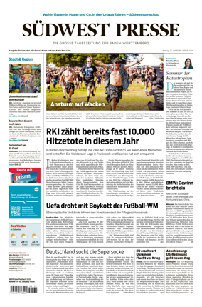 Cover of Sudwest Presse