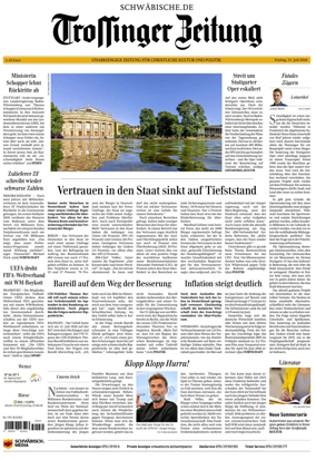 Cover of Trossinger Zeitung