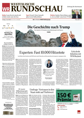 Cover of Westfalische Rundschau (Dortmund-Sud II)