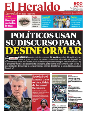 Cover of Diario El Heraldo