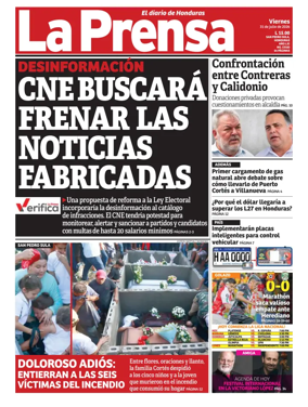 Cover of Diario La Prensa