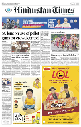Cover of Hindustan Times Haryana
