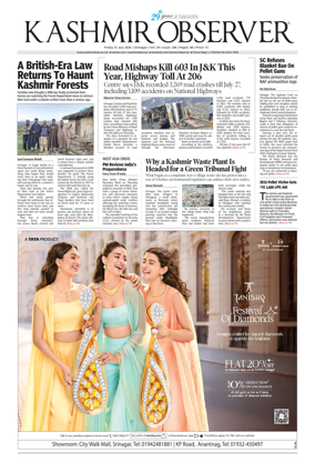 Cover of Kashmir Observer