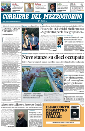 Cover of Corriere del Mezzogiorno (Puglia)