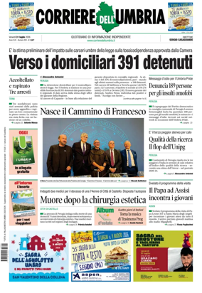 Cover of Corriere dell Umbria
