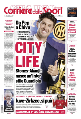 Cover of Corriere dello Sport