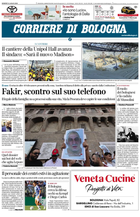 Cover of Corriere di Bologna