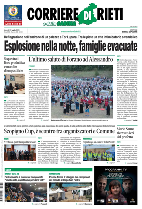 Cover of Corriere di Rieti