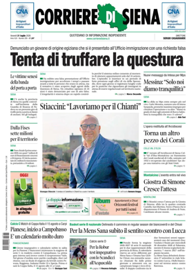 Cover of Corriere di Siena