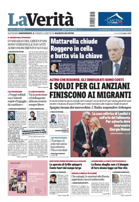 Cover of La Verita (Italia)