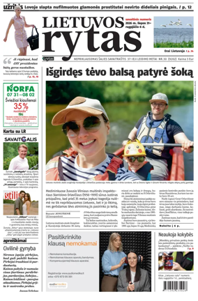 Cover of Lietuvos Rytas