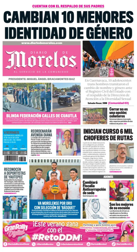 Cover of Diario de Morelos