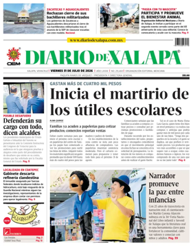 Cover of Diario de Xalapa