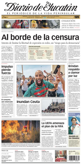 Cover of Diario de Yucatan