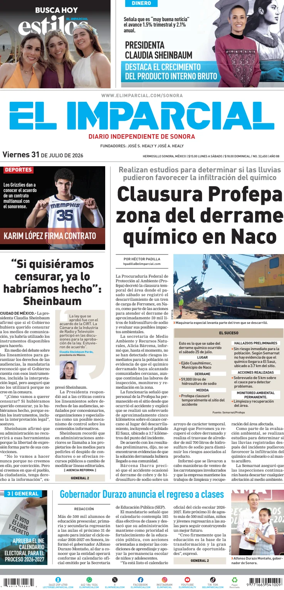 Cover of El Imparcial