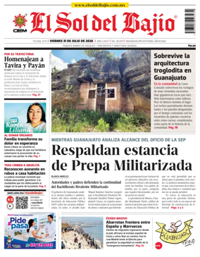 Cover of El Sol de Bajio